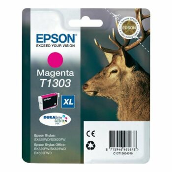 Epson Inkjet Cartridge Magenta T1303 C13T130340 Stag