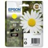 Epson Inkjet Cartridge Yellow 18 C13T180440 Daisy