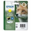 Epson Inkjet Cartridge Yellow T1284 C13T128440 Fox