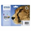 Epson Inkjet Cartridges Black / Cyan / Magenta / Yellow T0715 C13T071540 Cheetah