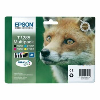 Epson Inkjet Cartridges Black / Cyan / Magenta / Yellow T1285 C13T128540 Fox