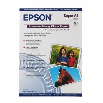 Epson Photo Premium Glossy Paper A3 Pack 20 C13S041315