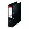 Esselte 50mm Lever Arch File Black A4 PP 811470 - Pack 10