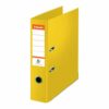 Esselte 50mm Lever Arch File Yellow A4 PP 811410 - Pack 10