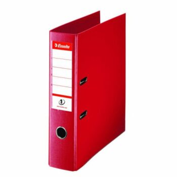 Esselte Lever Arch File Red A4 PP 811330 - Pack 10