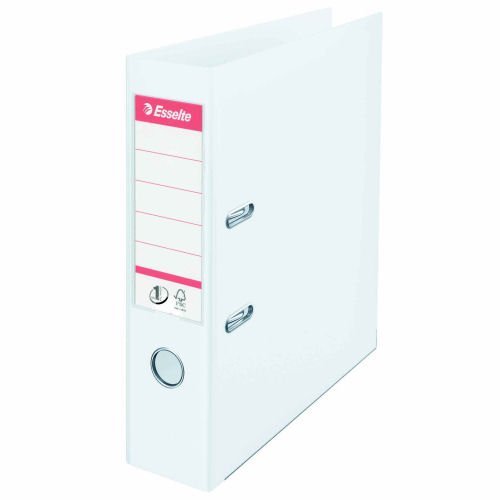 Esselte Lever Arch File White A4 PP 811300 - Pack 10