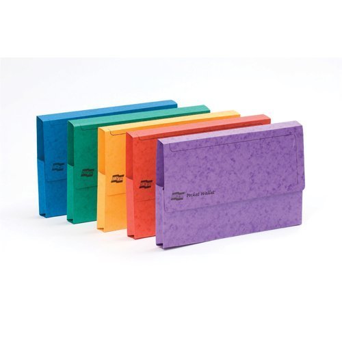 Europa Pocket Wallets A3 Assorted A 4780Z - Pack 25