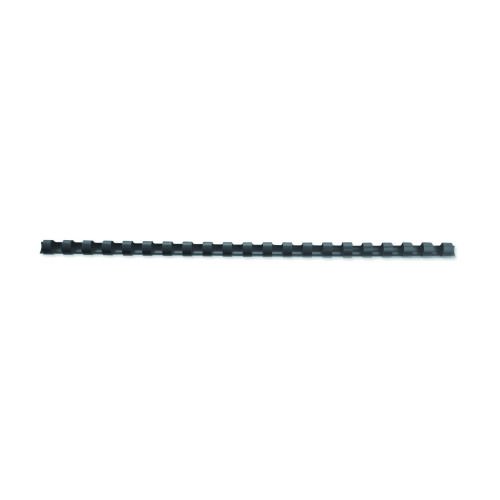 GBC Binding Combs 12mm Black A4 21 Ring 4028177 - Pack 100