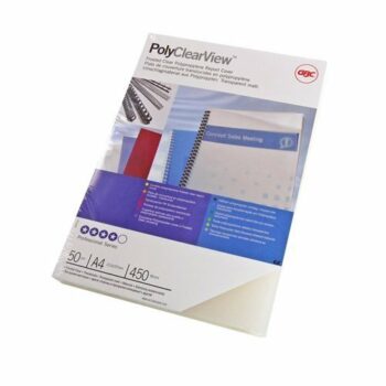 GBC PolyClearView A4 200mic Covers A4 Frosted 210056E - Pack 100