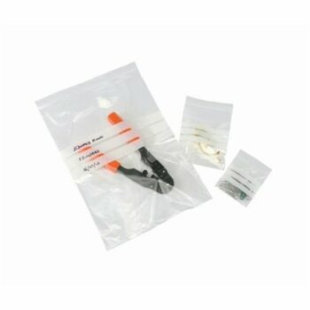 Grip Seal GA130 Polythene Bags Resealable Write On Panel 150x230mm - Pack 1000