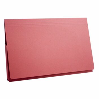 Guildhall Document Wallets Full-Flap Red PW2-REDZ - Pack 50