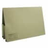 Guildhall Double Legal Pocket Wallets Green 214-GRNZ - Pack 25