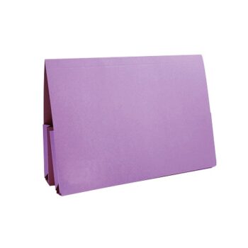 Guildhall Double Legal Pocket Wallets Mauve 214-MVEZ - Pack 25