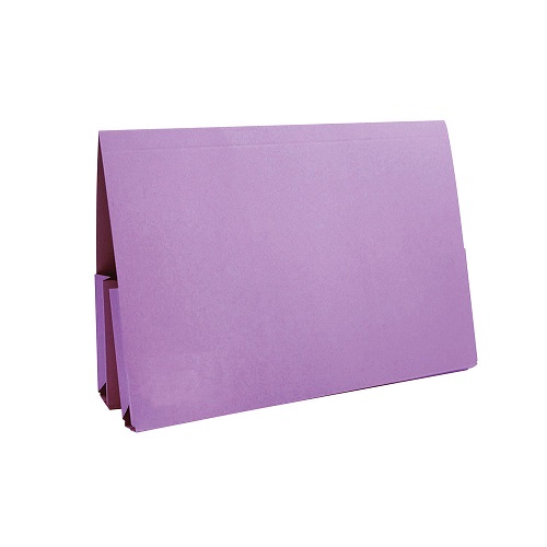 Guildhall Double Legal Pocket Wallets Mauve 214-MVEZ - Pack 25