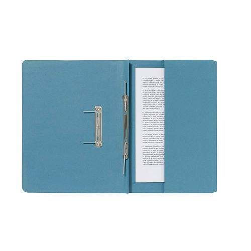 Guildhall Pocket Spiral Files 285gsm Blue 347-BLUZ - Pack 25