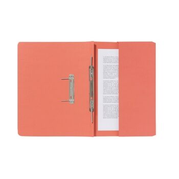 Guildhall Pocket Spiral Files 285gsm Orange 347-ORGZ - Pack 25