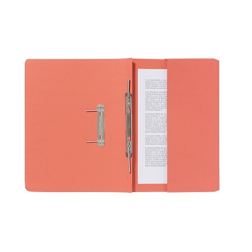 Guildhall Pocket Spiral Files 285gsm Orange 347-ORGZ - Pack 25