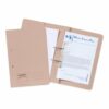 Guildhall Pocket Spiral Files 315gsm Buff 349-BUFZ - Pack 25
