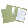 Guildhall Pocket Spiral Files 315gsm Green 349-GRNZ - Pack 25