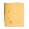 Guildhall Pocket Spiral Files 315gsm Yellow 349-YLWZ - Pack 25