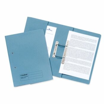 Guildhall Pocket Spiral Files Blue 211/6000Z - Pack 25