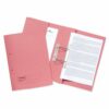 Guildhall Pocket Spiral Files Pink 211/6006Z - Pack 25