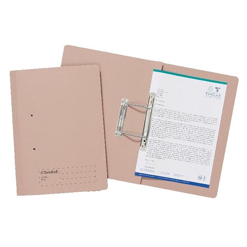 Guildhall Spiral Files 285gsm Buff 346-BUFZ - Pack 25