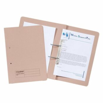 Guildhall Spiral Files 315gsm Buff 348-BUFZ - Pack 50