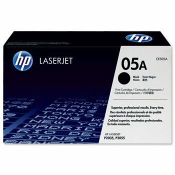 Hewlett Packard - HP Laser Toner Cartridge Black 05A CE505A