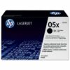 Hewlett Packard - HP Laser Toner Cartridge Black 05X CE505X