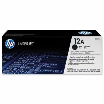 Hewlett Packard - HP Laser Toner Cartridge Black 12A Q2612A