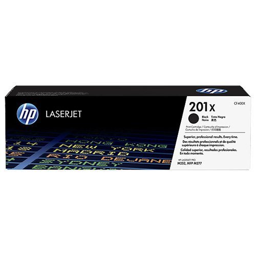 Hewlett Packard - HP Laser Toner Cartridge Black 201X CF400X