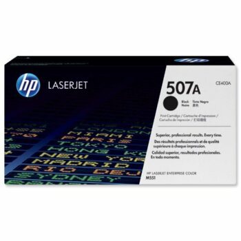 Hewlett Packard - HP Laser Toner Cartridge Black 507A CE400A