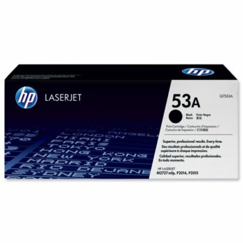 Hewlett Packard - HP Laser Toner Cartridge Black 53A Q7553A