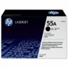 Hewlett Packard - HP Laser Toner Cartridge Black 55A CE255A