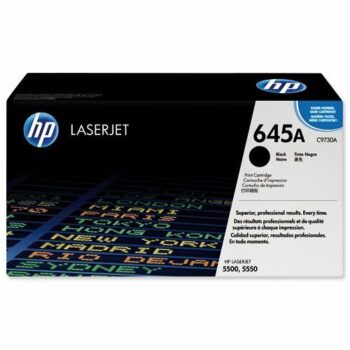Hewlett Packard - HP Laser Toner Cartridge Black 645A C9730A