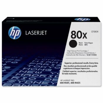Hewlett Packard - HP Laser Toner Cartridge Black 80X CF280X