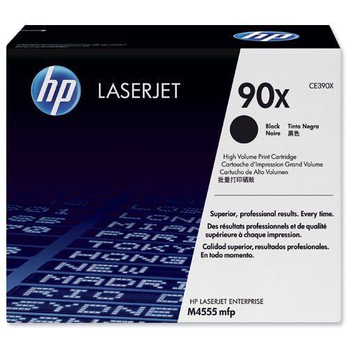 Hewlett Packard - HP Laser Toner Cartridge Black 90X CE390X
