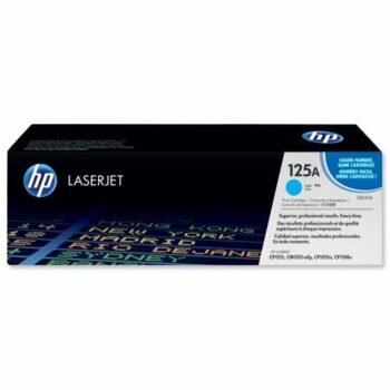 Hewlett Packard - HP Laser Toner Cartridge Cyan 125A CB541A
