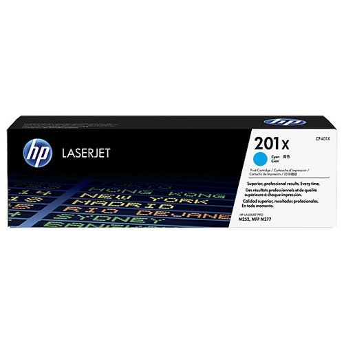 Hewlett Packard - HP Laser Toner Cartridge Cyan 201X CF401X
