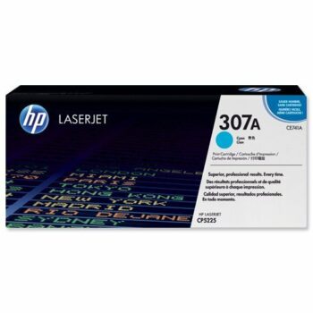 Hewlett Packard - HP Laser Toner Cartridge Cyan 307A CE741A
