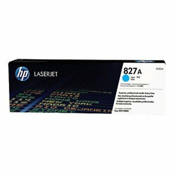 Hewlett Packard - HP Laser Toner Cartridge Cyan 827A CF301A