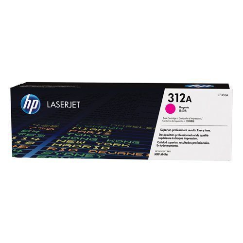 Hewlett Packard - HP Laser Toner Cartridge Magenta 312A CF383A