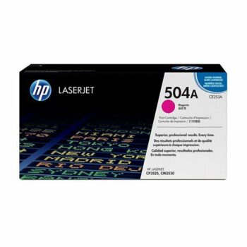 Hewlett Packard - HP Laser Toner Cartridge Magenta 504A CE253A