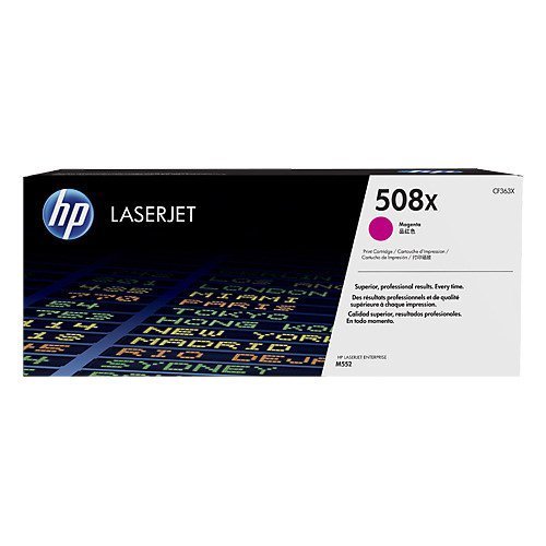 Hewlett Packard - HP Laser Toner Cartridge Magenta 508X CF363X