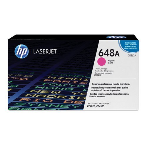 Hewlett Packard - HP Laser Toner Cartridge Magenta 648A CE263A