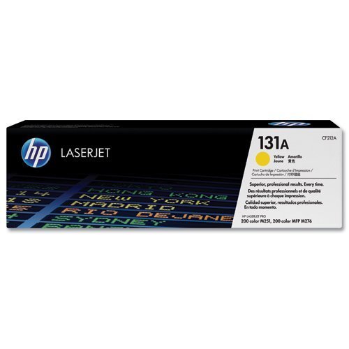 Hewlett Packard - HP Laser Toner Cartridge Yellow 131A CF212A