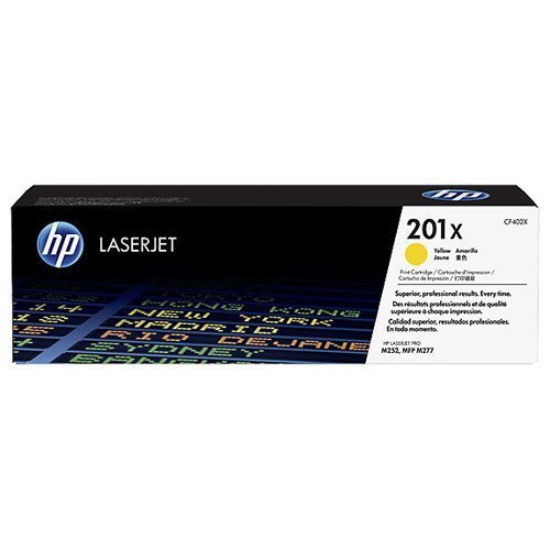 Hewlett Packard - HP Laser Toner Cartridge Yellow 201X CF402X