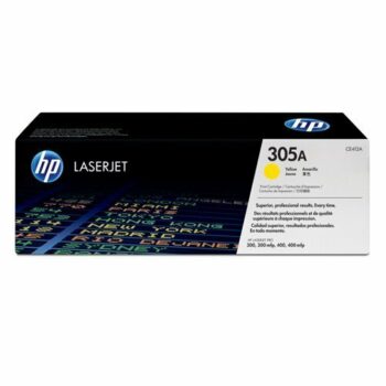 Hewlett Packard - HP Laser Toner Cartridge Yellow 305A CE412A
