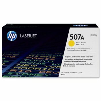 Hewlett Packard - HP Laser Toner Cartridge Yellow 507A CE402A